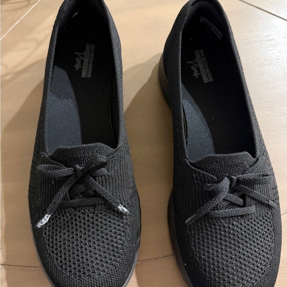 Skechers Shoes - Skechers Women's Black Knit Flats